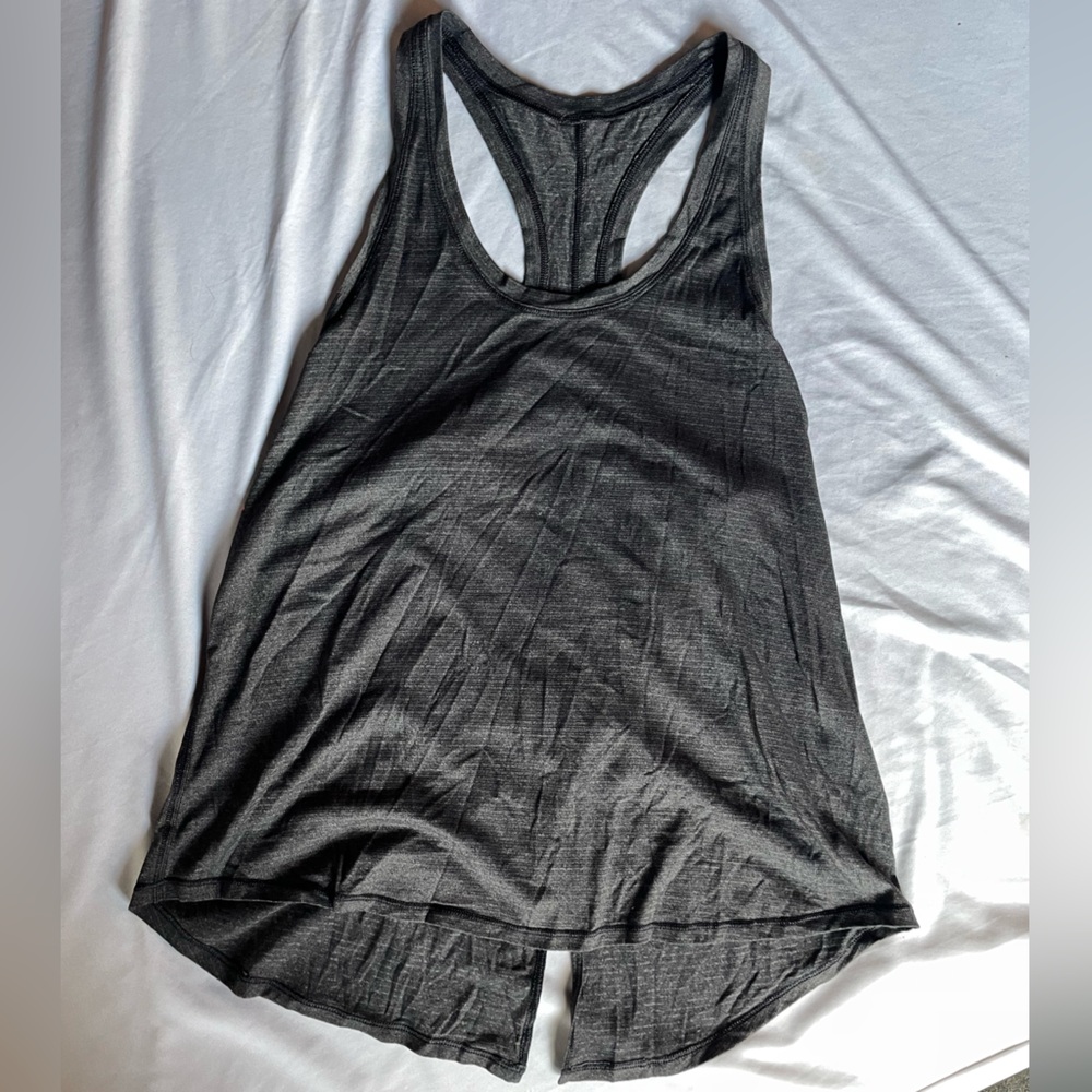 lululemon striped workout top